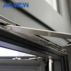 Moderne PVDF die Horizontale Verticale Aluminiumopenslaande ramen met een laag bedekken