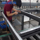 Het Opereerbare Horizontaal en Verticale Openslaande raam van de aluminiumlegering